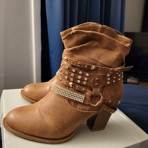 Daisy Fuentes Cowboy Boots Size 9.5